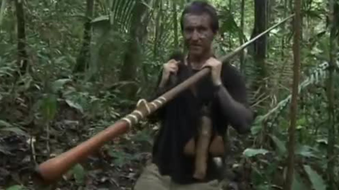 Bruce Parry Learns to Hunt with a Blowpipe | BBC Studios